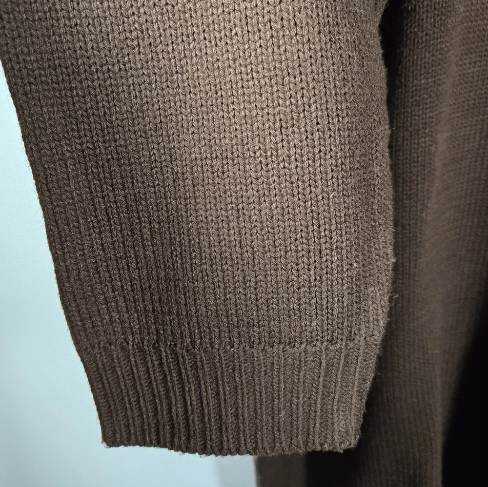 Vintage‎ South Pole Brown Mock Neck Sweater Men’s XL Y2K Streetwear